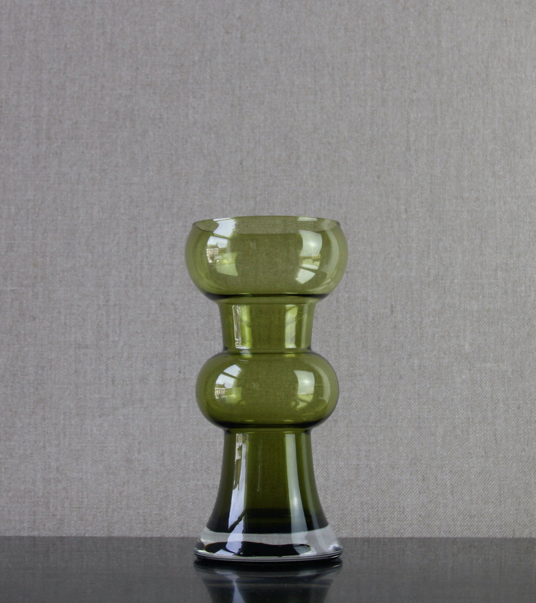 Olive Green Model 1560 Vase / Tamara Aladin, 1973