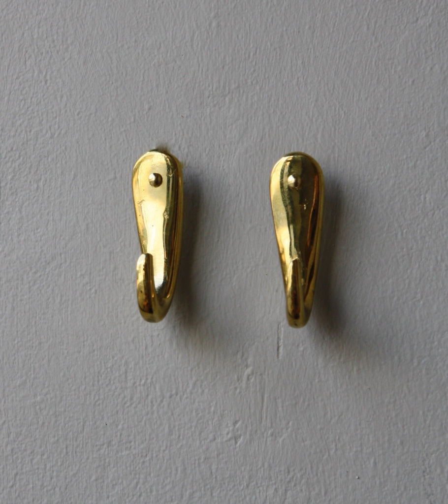 Pair of small Hooks Carl Auböck - Image 2